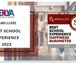 EKLYA, labelisée Best School Expérience 2023 par Speak & Act
